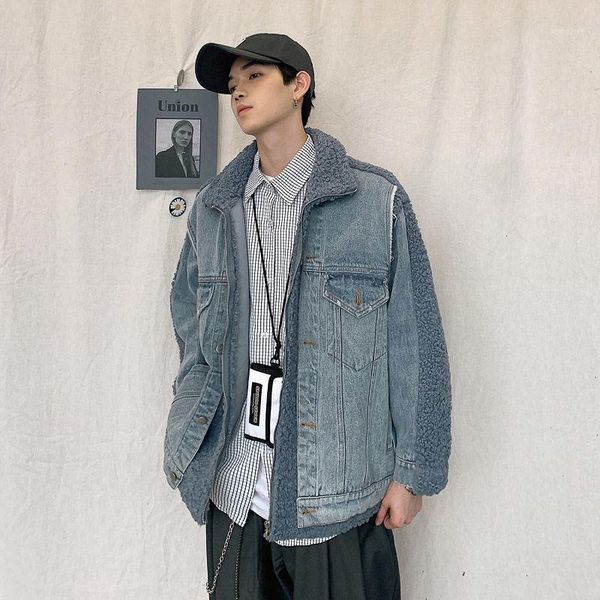 men's cotton-padded clothes 2020 autumn winter new slimming wool fake two cotton-padded clothes casual youth men's wear1, Black
men's cotton-padded clothes 2020 autumn winter new slimming wool fake two cotton-padded clothes casual youth men's wear1, Black