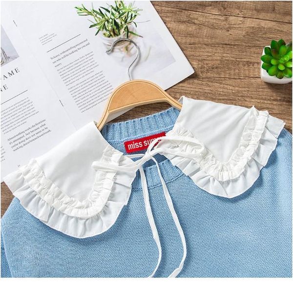 japanese women girls lolita doll double layer ruffles fake collar shoulder wrap japane qyluyl, Blue;red
japanese women girls lolita doll double layer ruffles fake collar shoulder wrap japane qyluyl, Blue;red