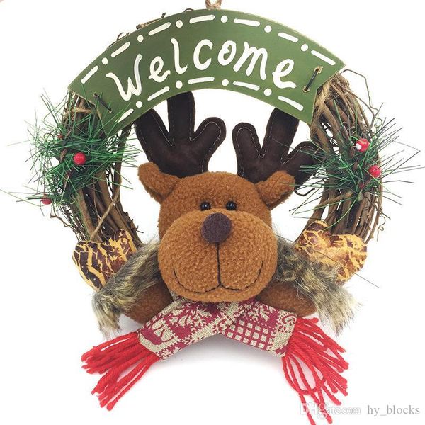 trumpet wooden christmas wreath santa claus vine circle christmas ornament snowman elk doll garland door hanger gifts
trumpet wooden christmas wreath santa claus vine circle christmas ornament snowman elk doll garland door hanger gifts