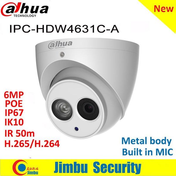 mini cameras dahua ip camera 6mp poe ipc-hdw4631c-a dome metal body cctv h.265 built-in mic ir50m ip67 ik101
mini cameras dahua ip camera 6mp poe ipc-hdw4631c-a dome metal body cctv h.265 built-in mic ir50m ip67 ik101