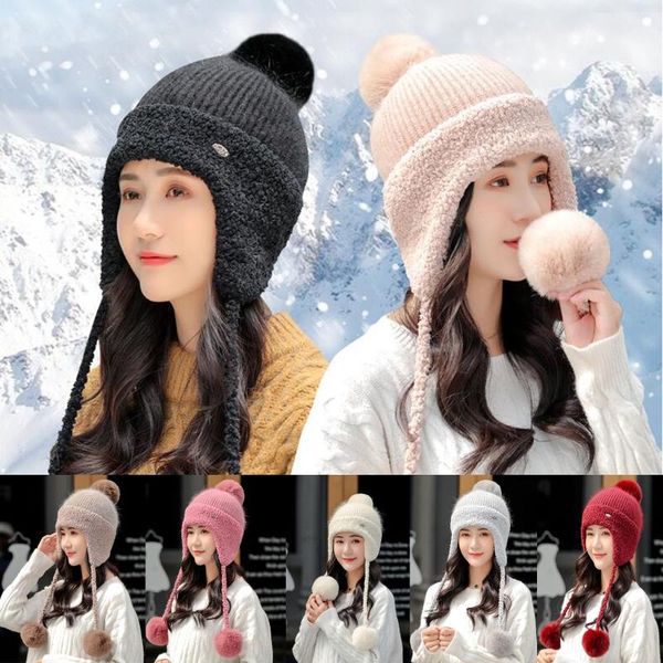 beanie/skull caps solid wool beanie knitted warm soft trendy winter hats simple korean style women casual elegant all-match casquette bonnet, Blue;gray
beanie/skull caps solid wool beanie knitted warm soft trendy winter hats simple korean style women casual elegant all-match casquette bonnet, Blue;gray