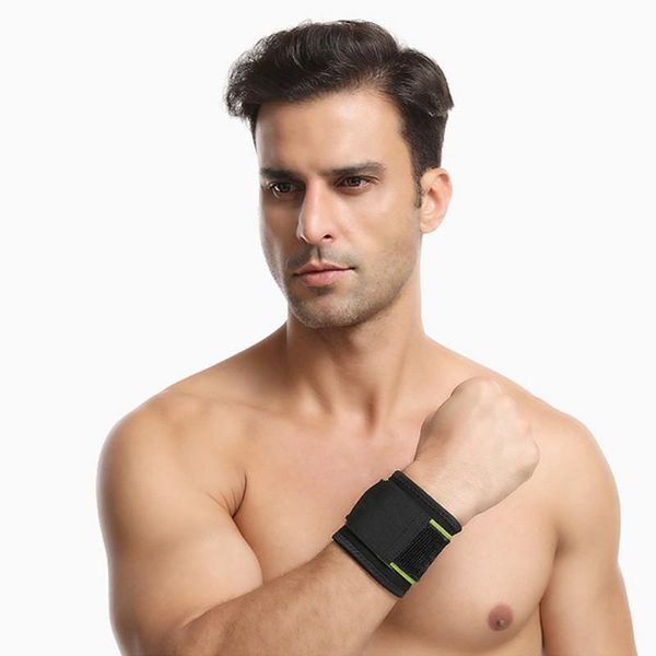 1pc adjustable sportscare wrist brace wrap support gym weightlifting strap safety sports bandage wristband protective hand bands, Black;red
1pc adjustable sportscare wrist brace wrap support gym weightlifting strap safety sports bandage wristband protective hand bands, Black;red