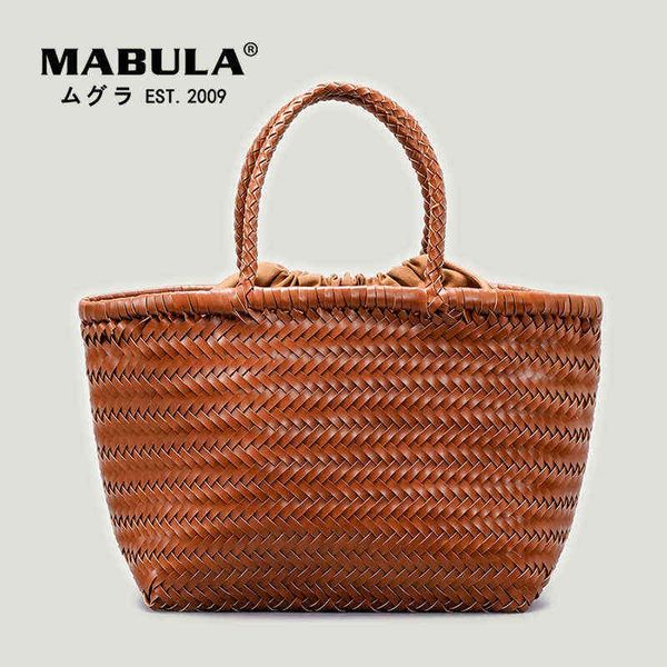 shopping bags mabula retro leather handwoven tote handbag with clutch purses large capacity summer beach 220303
shopping bags mabula retro leather handwoven tote handbag with clutch purses large capacity summer beach 220303