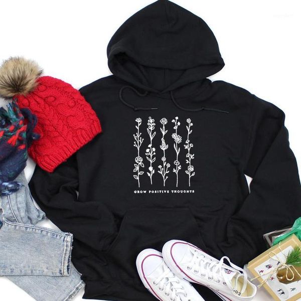 grow positive thoughts hooded sweatshirt women long sleeve inspired shirts wildflower hoodies tumblr clothes ladies pullovers1, Black
grow positive thoughts hooded sweatshirt women long sleeve inspired shirts wildflower hoodies tumblr clothes ladies pullovers1, Black