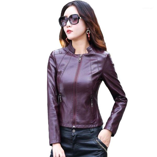 women's leather & faux plus size jacket women 2021 motorcycle coat outerwear short slim female clothing black1, Black
women's leather & faux plus size jacket women 2021 motorcycle coat outerwear short slim female clothing black1, Black