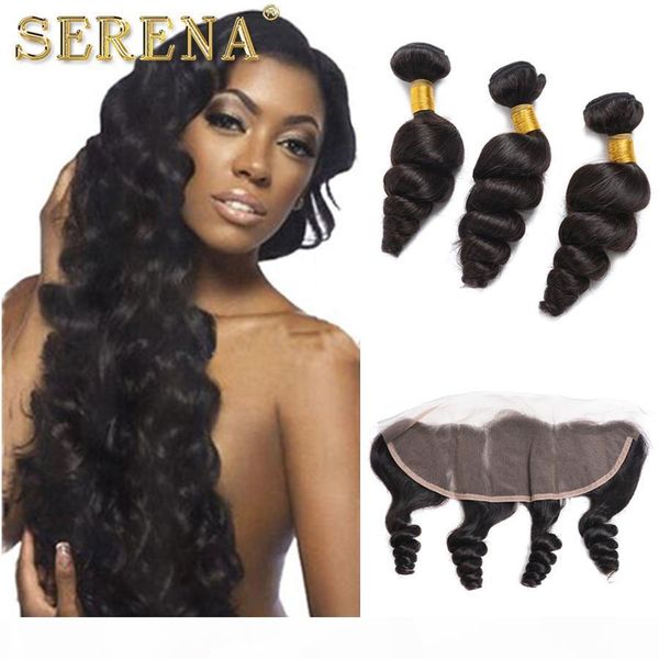 brazilian virgin human hair bundle weaves closure loose wave 4pcs lot brazilian hair loose wave with 13x4 lace frontal closure wet and wavy, Black;brown
brazilian virgin human hair bundle weaves closure loose wave 4pcs lot brazilian hair loose wave with 13x4 lace frontal closure wet and wavy, Black;brown
