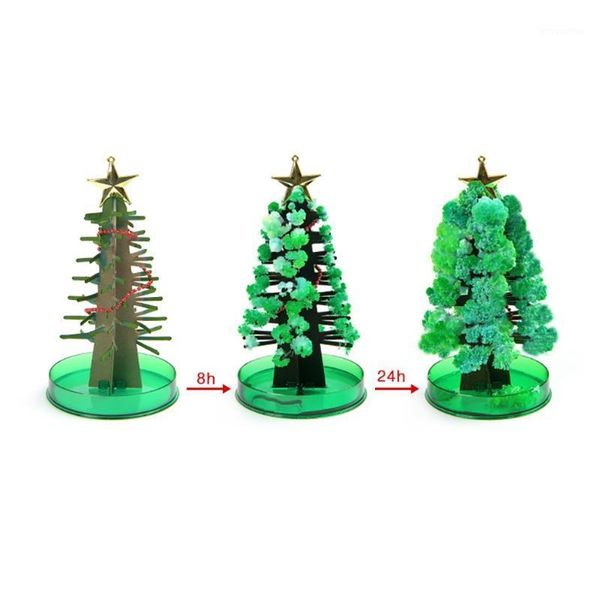 1 sets of magic tree christmas gift paper tree magic growth toy boy girl novelty christmas gift blossom1