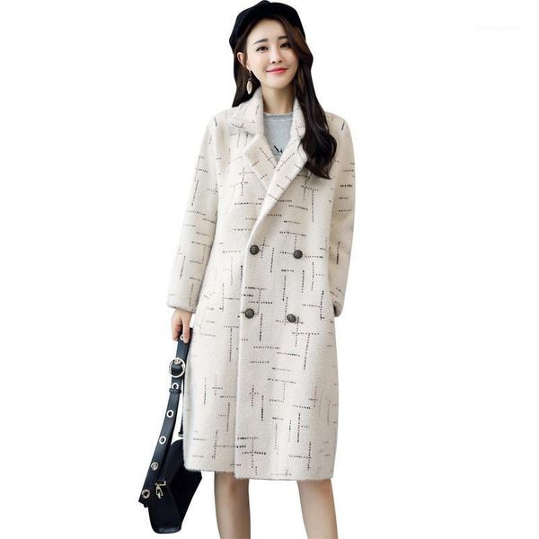 women's wool & blends coat autumn and winter women's fashion woolen female long section loose temperament double-breasted women1, Black
women's wool & blends coat autumn and winter women's fashion woolen female long section loose temperament double-breasted women1, Black