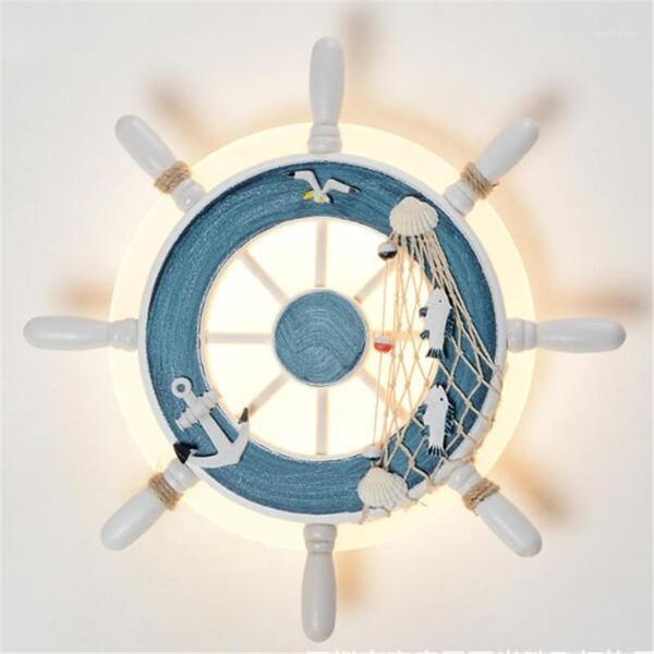 wall lamp mediterranean sea creative cartoon lovely wooden rudder led for kid's room bedroom coffee bar deco dia 33cm 16681
wall lamp mediterranean sea creative cartoon lovely wooden rudder led for kid's room bedroom coffee bar deco dia 33cm 16681