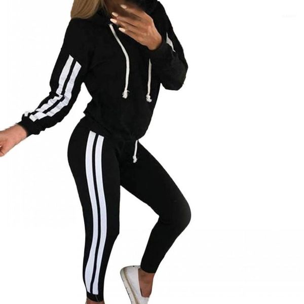 new women's sports and leisure sweater suit two-piece solid color stitching pullover + trousers set 2020 autumn and winter1, Gray
new women's sports and leisure sweater suit two-piece solid color stitching pullover + trousers set 2020 autumn and winter1, Gray