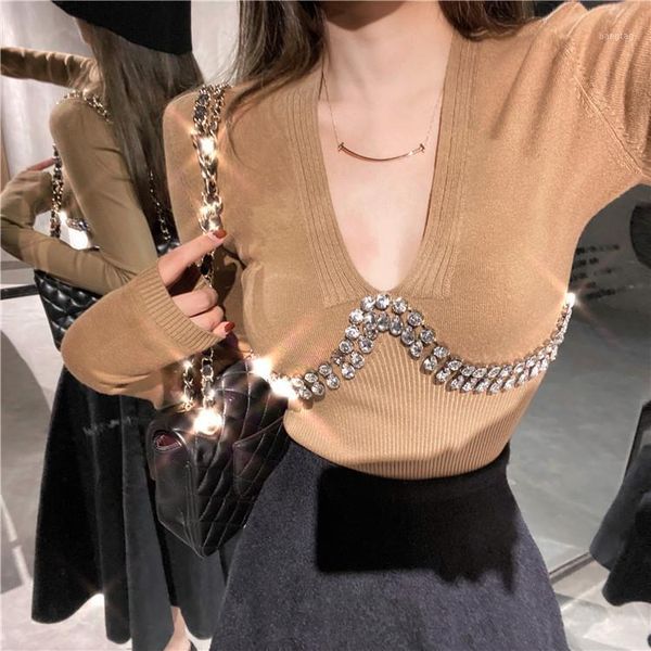 women's rhinestones sweaters fashion bead work femme gemstones sweater female bead work pullover 1, White;black
women's rhinestones sweaters fashion bead work femme gemstones sweater female bead work pullover 1, White;black