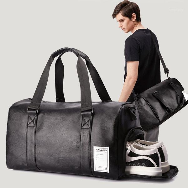 gym bag leather sports bags travel duffle bag men training tas for shoes lady fitness yoga travel luggage shoulder black handbag1
gym bag leather sports bags travel duffle bag men training tas for shoes lady fitness yoga travel luggage shoulder black handbag1