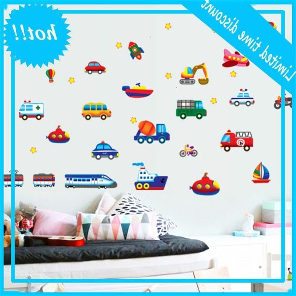 wall sticker colorful train car truck bus removable muursticker kids room decoration poster cartoon boy poison
wall sticker colorful train car truck bus removable muursticker kids room decoration poster cartoon boy poison