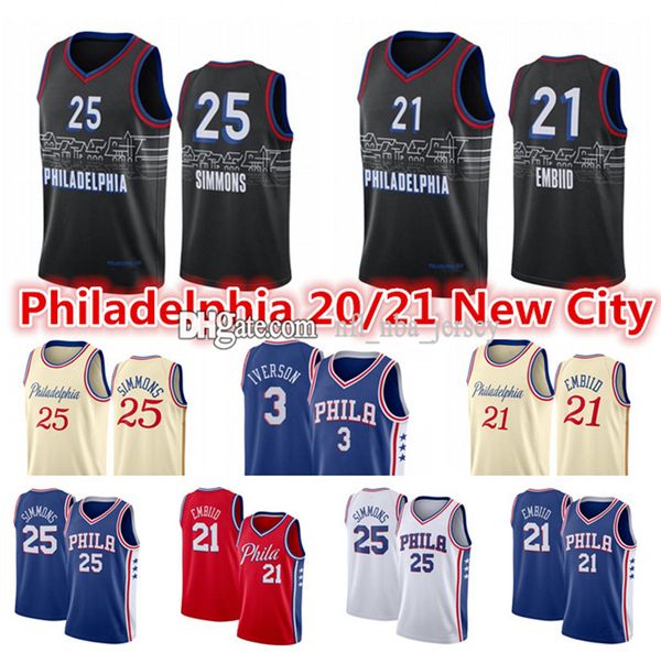 mens joel 21 embiid jersey ben 25 simmons matisse 25 thybulle 2021 allen 3 iverson city blue black basketball jerseys, Black;red
mens joel 21 embiid jersey ben 25 simmons matisse 25 thybulle 2021 allen 3 iverson city blue black basketball jerseys, Black;red