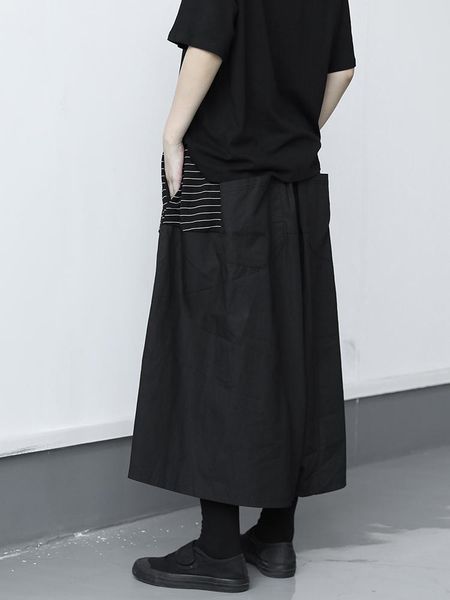 women's pants & capris 2021 summer design asymmetric stripe versatile hanging gear wide leg with drawstring elastic waist 8, Black;white
women's pants & capris 2021 summer design asymmetric stripe versatile hanging gear wide leg with drawstring elastic waist 8, Black;white