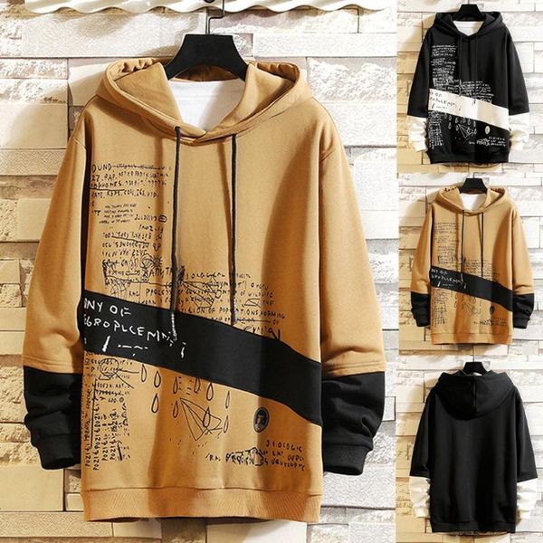 men's hoodies & sweatshirts lined hood jacket sweatshirt zip outerwear warm style casual fashion patchwork hoodie long sleeves sweaters, Black
men's hoodies & sweatshirts lined hood jacket sweatshirt zip outerwear warm style casual fashion patchwork hoodie long sleeves sweaters, Black