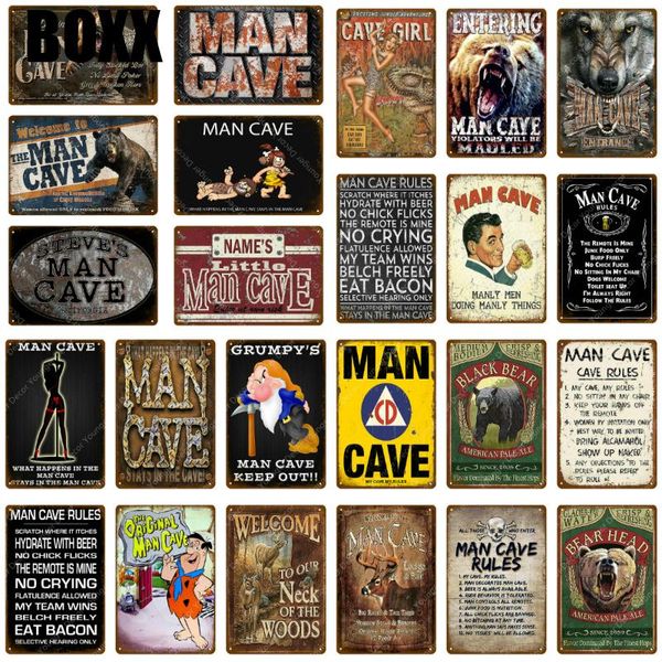 the original man cave rules metal tin signs home bar l club wall art painting plaque party public decor vintage poster
the original man cave rules metal tin signs home bar l club wall art painting plaque party public decor vintage poster