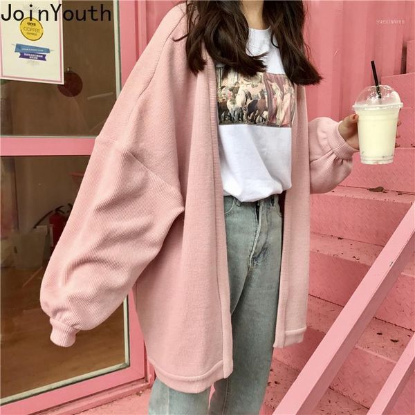 joinyouth winter clothes women 2020 fashion sweater harajuku thicken medium length knitted cardigan weater loose coat outwear1, White
joinyouth winter clothes women 2020 fashion sweater harajuku thicken medium length knitted cardigan weater loose coat outwear1, White