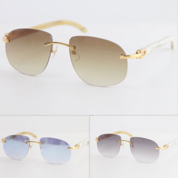 cat eye rimless t8100928 sun glasses men new style white original buffalo horn sunglasses frame men brand glasses fashion accessories hot, White;black
cat eye rimless t8100928 sun glasses men new style white original buffalo horn sunglasses frame men brand glasses fashion accessories hot, White;black