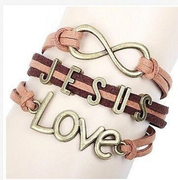 2020 45 styles bracelets infinity bracelets love believe pearl friendship charm multilayer charm leather bracelets women, Golden;silver
2020 45 styles bracelets infinity bracelets love believe pearl friendship charm multilayer charm leather bracelets women, Golden;silver