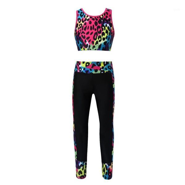 summer toddler kids girls gymnastics dancewear outfits digital print sleeveless tracksuits mesh tanks crop pants sports set1, Black;blue
summer toddler kids girls gymnastics dancewear outfits digital print sleeveless tracksuits mesh tanks crop pants sports set1, Black;blue