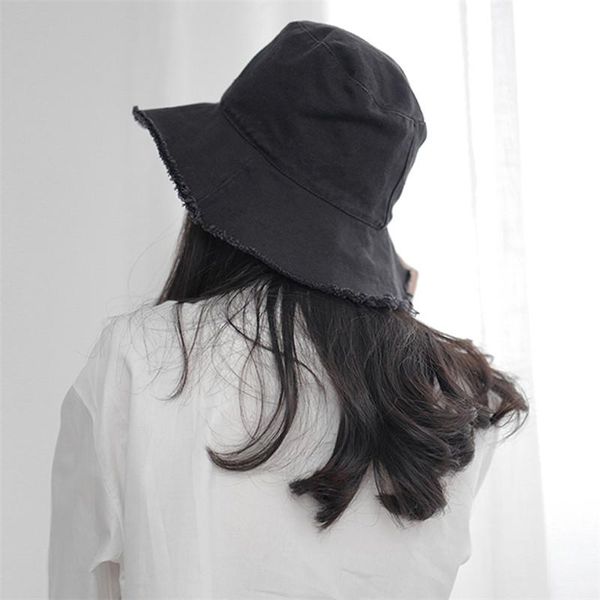wide brim hats johnature japanese yamamoto bucket hat 2021 four season all match sunscreen black women, Blue;gray
wide brim hats johnature japanese yamamoto bucket hat 2021 four season all match sunscreen black women, Blue;gray