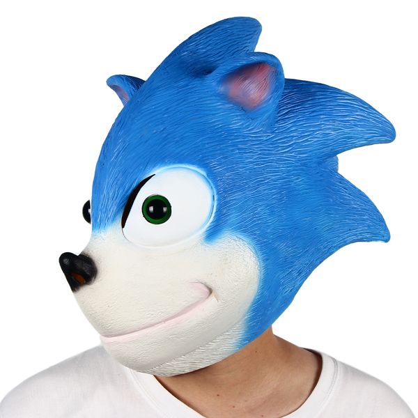 costume accessories blue hedgehog mask halloween animal latex masks movie cosplay fancy dress party props headgear, Silver
costume accessories blue hedgehog mask halloween animal latex masks movie cosplay fancy dress party props headgear, Silver