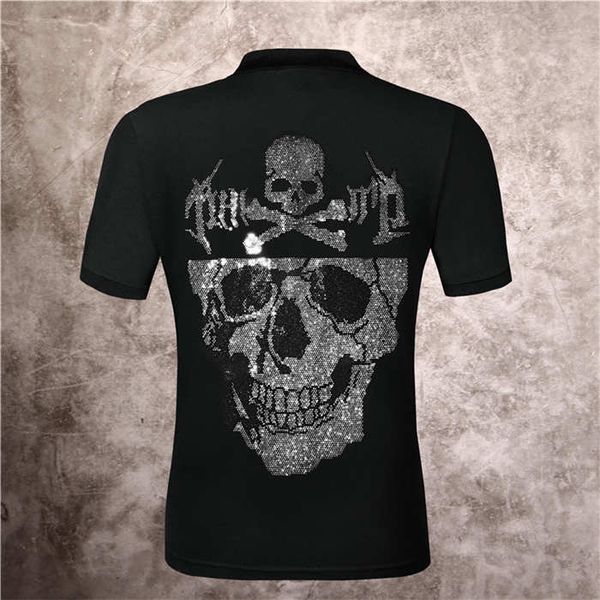 2021 new men's slim fit drill breathable skull pp slim polo shirt trend stick drill short sleeve lapel paul, White;black
2021 new men's slim fit drill breathable skull pp slim polo shirt trend stick drill short sleeve lapel paul, White;black