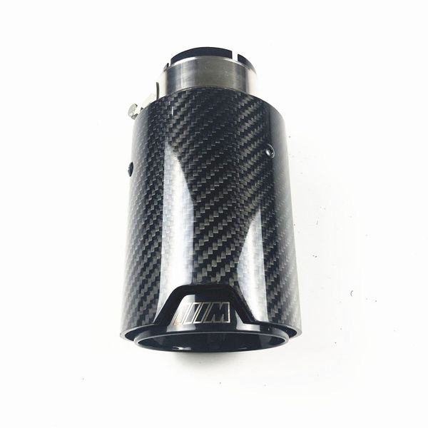 1 pcs outlet 92mm glossy black carbon fiber + glossy black stainless steel exhaust end pipe for b-mw single car back muffler exhaust
1 pcs outlet 92mm glossy black carbon fiber + glossy black stainless steel exhaust end pipe for b-mw single car back muffler exhaust
