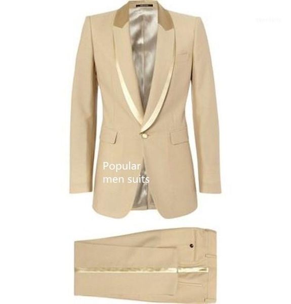 men wedding suits 2020 khaki men suits slim fit groom tuxedos groomsman blazer for 2 pieces (jacket+pants+tie)1, White;black
men wedding suits 2020 khaki men suits slim fit groom tuxedos groomsman blazer for 2 pieces (jacket+pants+tie)1, White;black