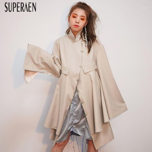 superaen new 2020 spring trench coat for women wild casual fashion solid color cotton ladies windbreaker long sleeve women coats1, Tan;black
superaen new 2020 spring trench coat for women wild casual fashion solid color cotton ladies windbreaker long sleeve women coats1, Tan;black