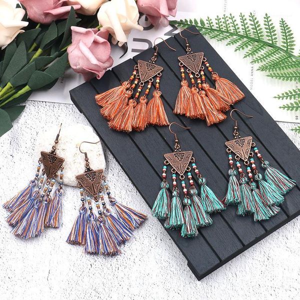 2020 big earrings for women dangle earrings cotton tassel decoration women jewelry summer yh0871, Silver
2020 big earrings for women dangle earrings cotton tassel decoration women jewelry summer yh0871, Silver
