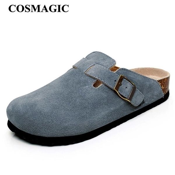 cosmagic new summer beach cork slippers casual women buckle nubuck leather closed toe slide slip on shoe y200423, Black
cosmagic new summer beach cork slippers casual women buckle nubuck leather closed toe slide slip on shoe y200423, Black