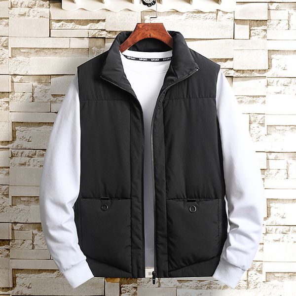 cotton new casual coat, thickened large vest, men's jacket for students in autumn and winter, korean version, Black;white
cotton new casual coat, thickened large vest, men's jacket for students in autumn and winter, korean version, Black;white