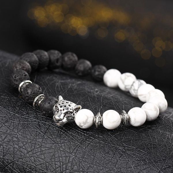 charm bracelets weathered black line crack volcanic stone bracelet buddha beads leopard head charms women / men jewelry, Golden;silver
charm bracelets weathered black line crack volcanic stone bracelet buddha beads leopard head charms women / men jewelry, Golden;silver