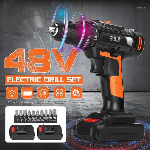 21v electric drill cordless rechargeable driver drill screw set repair tools kit 2-speed 18+1 torque setting high efficiency1
21v electric drill cordless rechargeable driver drill screw set repair tools kit 2-speed 18+1 torque setting high efficiency1