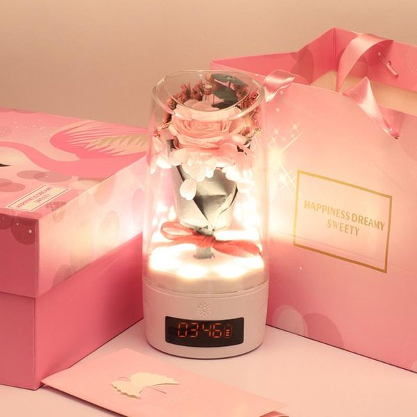 everlasting rose lantern bluetooth speakercreative colorful night light valentine's day birthday gift lamp
everlasting rose lantern bluetooth speakercreative colorful night light valentine's day birthday gift lamp