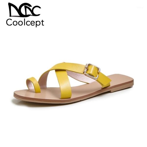 coolcept 2020 new arrival women sandals shoes fashion buckle slippers solid shoes women slip on footwear size 34-391, Black
coolcept 2020 new arrival women sandals shoes fashion buckle slippers solid shoes women slip on footwear size 34-391, Black