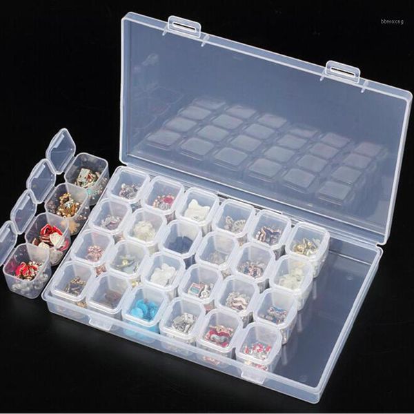 28/21/12slots diamond embroidery box diamond painting accessory case clear plastic beads display storage boxes organizer holder1
28/21/12slots diamond embroidery box diamond painting accessory case clear plastic beads display storage boxes organizer holder1