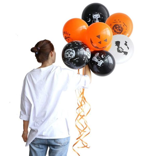 2020 new 10pcs / pumpkin halloween decoration balloon inflatable ball children halloween toy birthday party decoration latex balloon
2020 new 10pcs / pumpkin halloween decoration balloon inflatable ball children halloween toy birthday party decoration latex balloon