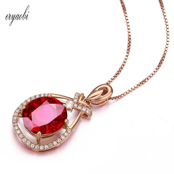 natural imitation pigeon blood red tourmaline pendant necklace women aesthetic charm neck decoration with crystals charm jewelry1, Silver
natural imitation pigeon blood red tourmaline pendant necklace women aesthetic charm neck decoration with crystals charm jewelry1, Silver