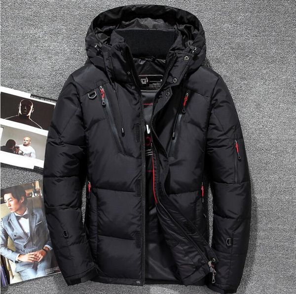 высококачественный пуховик мужской зима parkas мужская белая утка вниз куртка с капюшоном на открытом воздухе толстый теплый мягкий снежный, Black
высококачественный пуховик мужской зима parkas мужская белая утка вниз куртка с капюшоном на открытом воздухе толстый теплый мягкий снежный, Black