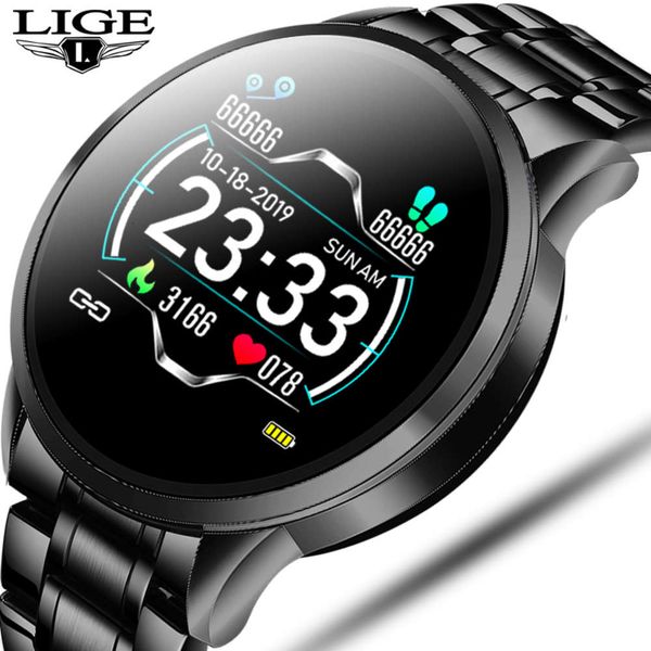 lig - men's smart steel watch, exercise, waterproof, heart rate and blood prsure control
lig - men's smart steel watch, exercise, waterproof, heart rate and blood prsure control