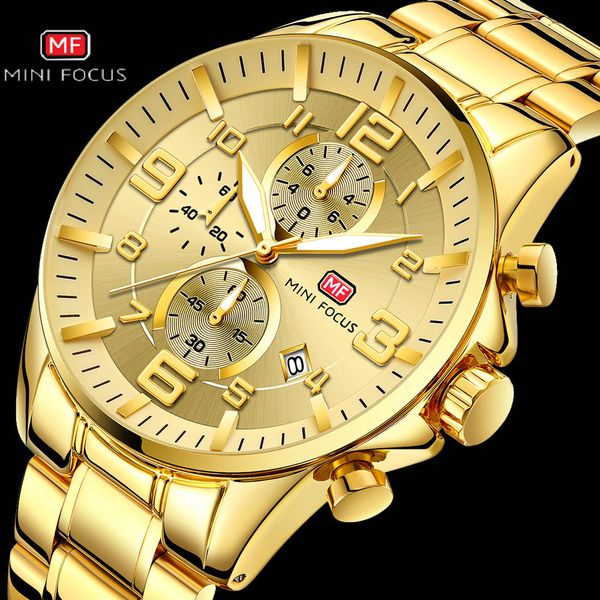 mini focus watches mens luxury gold watch chronogragh calendar pilot 1/10 second 3 dials stainless steel relogio masculino, Slivery;brown
mini focus watches mens luxury gold watch chronogragh calendar pilot 1/10 second 3 dials stainless steel relogio masculino, Slivery;brown