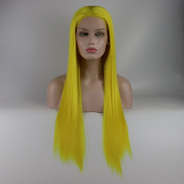 bombsell synthetic lace front wig yellow long straight heat resistant fiber hair natural hairline parting for women, Black;brown
bombsell synthetic lace front wig yellow long straight heat resistant fiber hair natural hairline parting for women, Black;brown