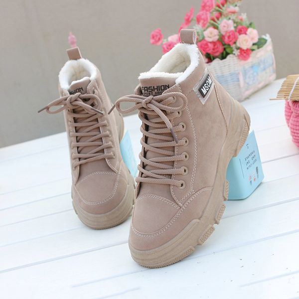 women shoes fashion flock casual shoes for women winter women sneakers flats platform comfortable warm plush off black shoes 201201
women shoes fashion flock casual shoes for women winter women sneakers flats platform comfortable warm plush off black shoes 201201