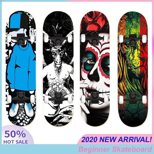 skateboarding hip-hop adults children double rocker skateboard beginner 80*20cm skate board skull printing natural maple wood four wheels1
skateboarding hip-hop adults children double rocker skateboard beginner 80*20cm skate board skull printing natural maple wood four wheels1