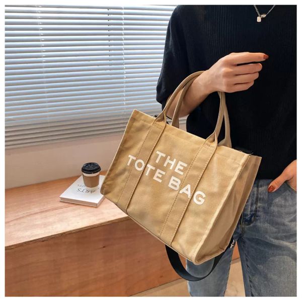 women large tote cloth shopper for letter printing crossbody handbag fashion canvas shoulder bags1926089
women large tote cloth shopper for letter printing crossbody handbag fashion canvas shoulder bags1926089