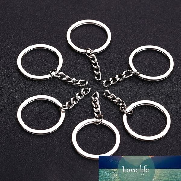 10pcs silver color 30mm keyring women men diy key chains accessoriess keychain split ring with short chain polished
10pcs silver color 30mm keyring women men diy key chains accessoriess keychain split ring with short chain polished