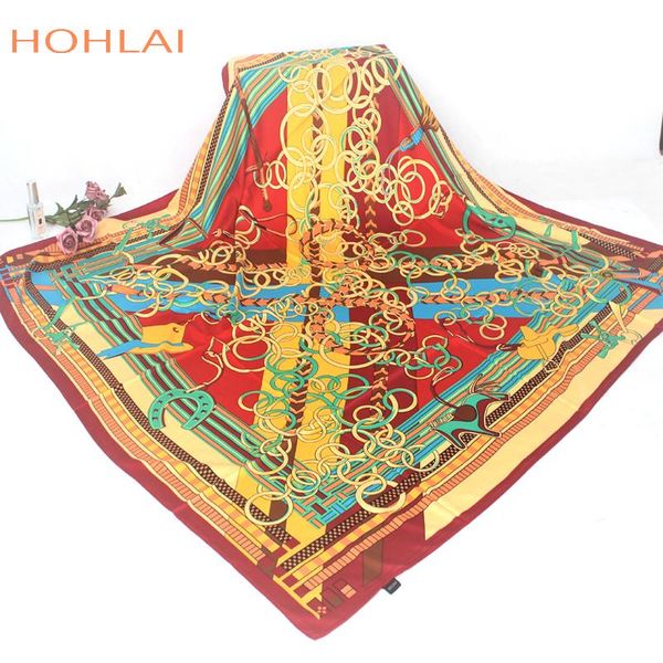 130*130cm large size ladies 100% twill silk scarves 2020 brand chain belt splicing pattern digital print silk women's scarf, Blue;gray
130*130cm large size ladies 100% twill silk scarves 2020 brand chain belt splicing pattern digital print silk women's scarf, Blue;gray